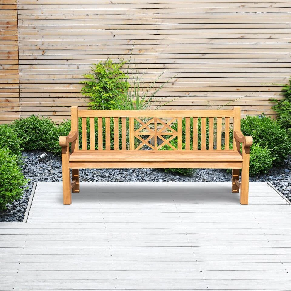 CLP Teakbank Florida 180 Cm 3 CLP Teakbank Florida 180 Cm - Afbeelding 3