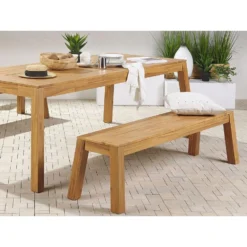 Beliani Tuinbank LIVORNO - Lichte Houtkleur Acaciahout -VIDAXL Banken Verkoop 4555344307ae428996bda08c685031e3