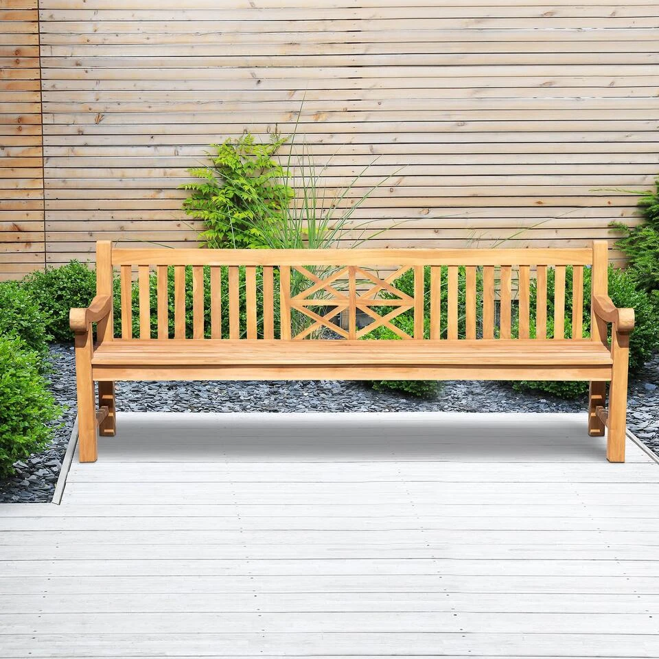 CLP Teakbank Florida 240 Cm 3 CLP Teakbank Florida 240 Cm - Afbeelding 3