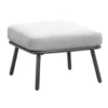 Hocker Almeria - Antraciet - 30x60x60 Cm