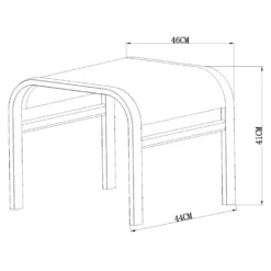 Le Sud Voetenbankje Cannes - Mat Grijs 7 Le Sud Voetenbankje Cannes - Mat Grijs -VIDAXL Banken Verkoop 50155486 9100