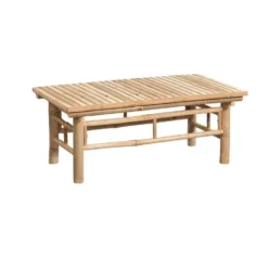 Loungetafel Tarifa Bamboe - Naturel - 90x50x35 Cm
