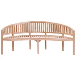 VidaXL Bankje Banaanvormig 200 Cm Massief Teakhout -VIDAXL Banken Verkoop 7704835779d84884a8b0b3f342528aaf