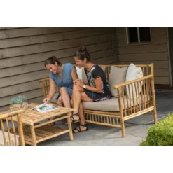 Exotan Bank Bamboo - Bruin (incl. Kussens) 6 Exotan Bank Bamboo - Bruin (incl. Kussens) -VIDAXL Banken Verkoop 81012377 0102