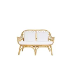 Beliani SIBARI Loungeset - Beige Rotan - 4-delig -VIDAXL Banken Verkoop 95848b20a7a44f508af675aff168a237