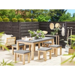 Beliani Tuinstoel OSTUNI - Grijs Vezelcement 7 Beliani Tuinstoel OSTUNI - Grijs Vezelcement -VIDAXL Banken Verkoop c0f75dd7e3de4c378f991f46f1d3e509