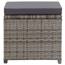 VidaXL Tuinkrukken 2 St Met Kussens Poly Rattan Antraciet -VIDAXL Banken Verkoop cc4b5da6cf4549239d2e732b75463b6c