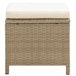 VidaXL Tuinkrukken 2 St Met Kussens Poly Rattan Beige 6 VidaXL Tuinkrukken 2 St Met Kussens Poly Rattan Beige -VIDAXL Banken Verkoop ce53291b62ab4ca38b625c3320df09e6