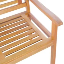 VidaXL Driezits Tuinbank 150 Cm Massief Eucalyptushout 7 VidaXL Driezits Tuinbank 150 Cm Massief Eucalyptushout -VIDAXL Banken Verkoop d2fac72dd88a456682cffb00e4bb7dc3