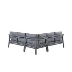 Beliani Loungeset VIZZINI - Zwart Aluminium 6 Beliani Loungeset VIZZINI - Zwart Aluminium -VIDAXL Banken Verkoop eea64bf9e24e43f2aa5fe6d009c70e15